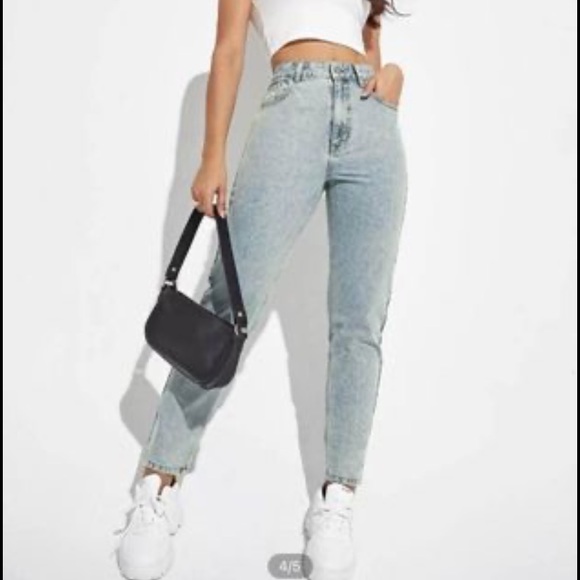 SHEIN Mom Jeans BNWOT - Picture 1 of 5